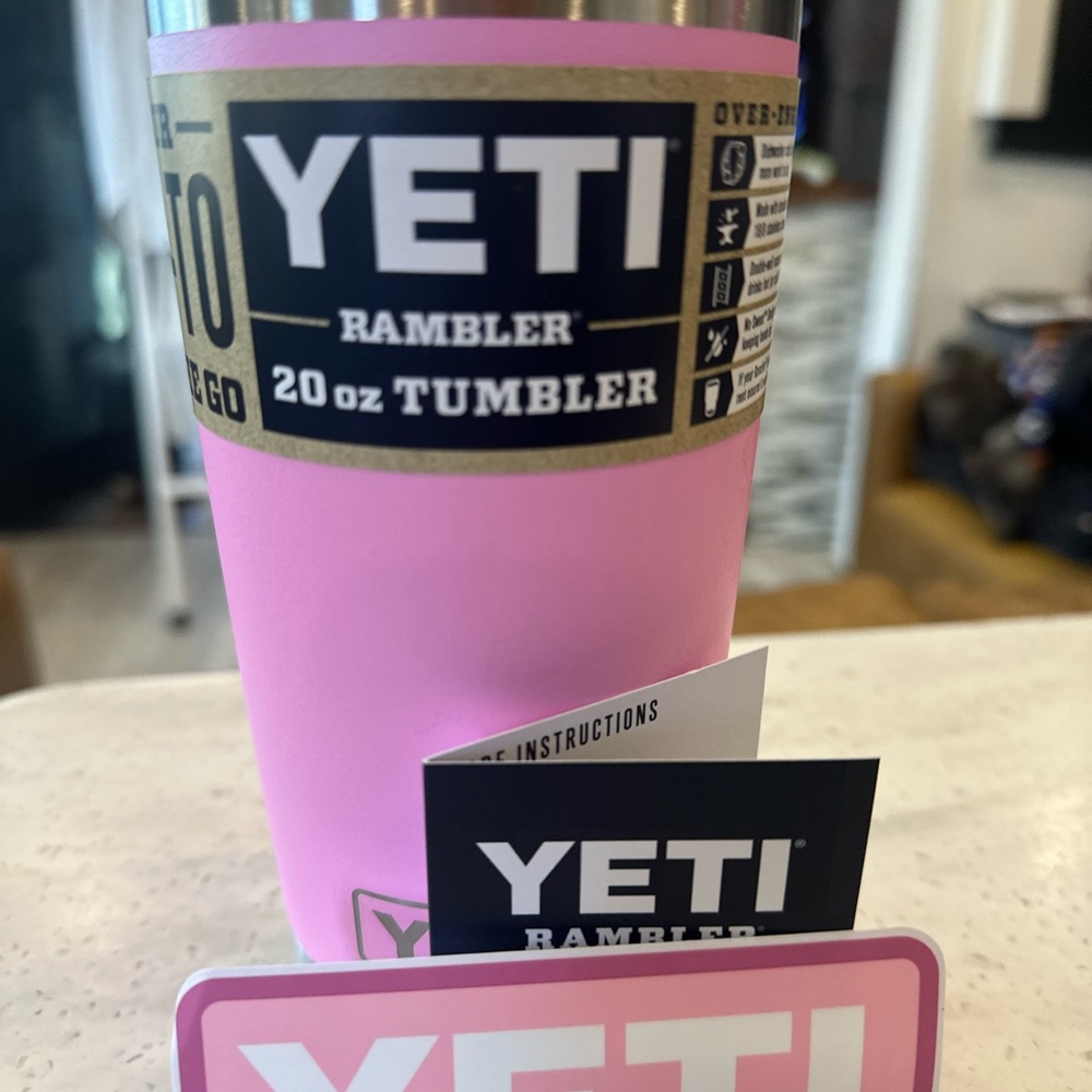Yeti Power Pink Tumbler